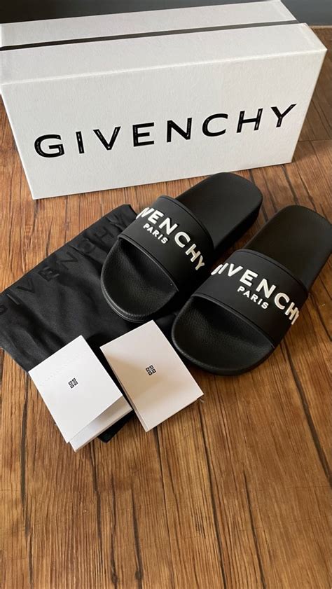 givenchy velvet slides|givenchy slides women.